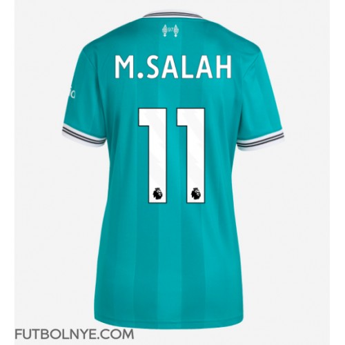 Camiseta Liverpool Mohamed Salah #11 Tercera Equipación para mujer 2025-26 manga corta Camiseta Liverpool Mohamed Salah #11 Tercera Equipación para mujer 2025-26 manga corta